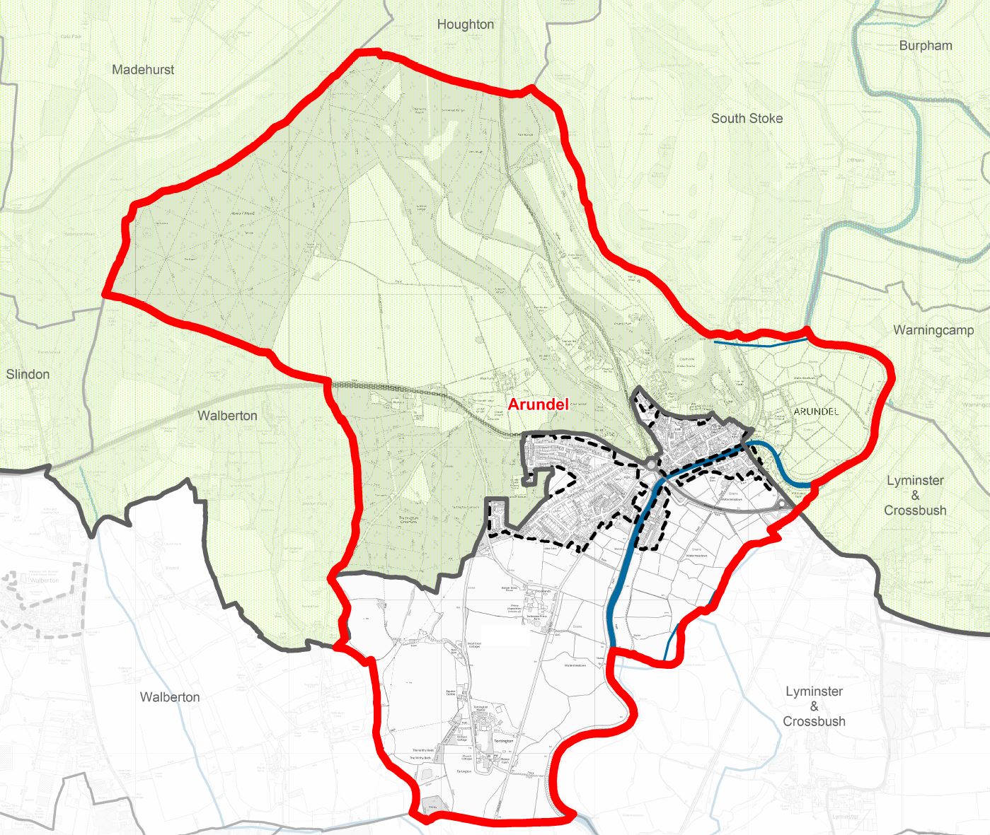 Parish Boundaries | Arundel Town Council