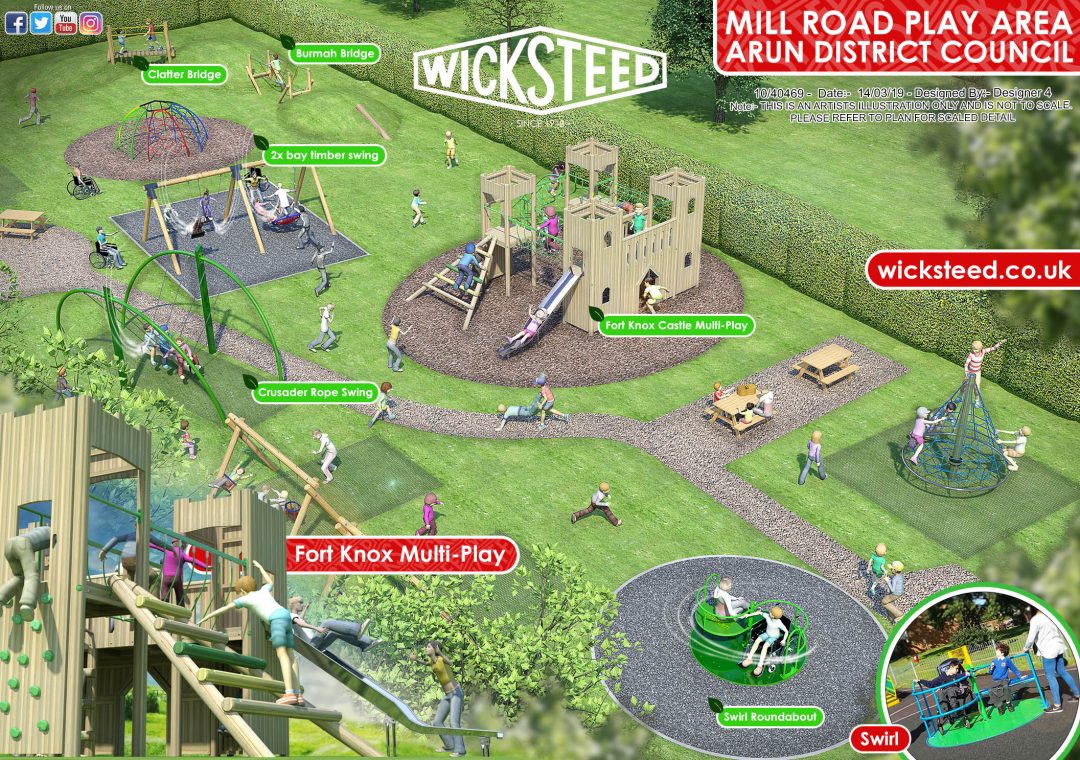 Arundel’s Mill Road play area to be transformed into Fort Knox ...